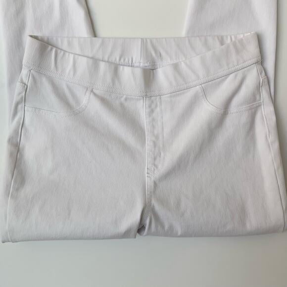 Time and Tru White Cotton Blend Ankle Skinny Pants - Picture 7 of 9